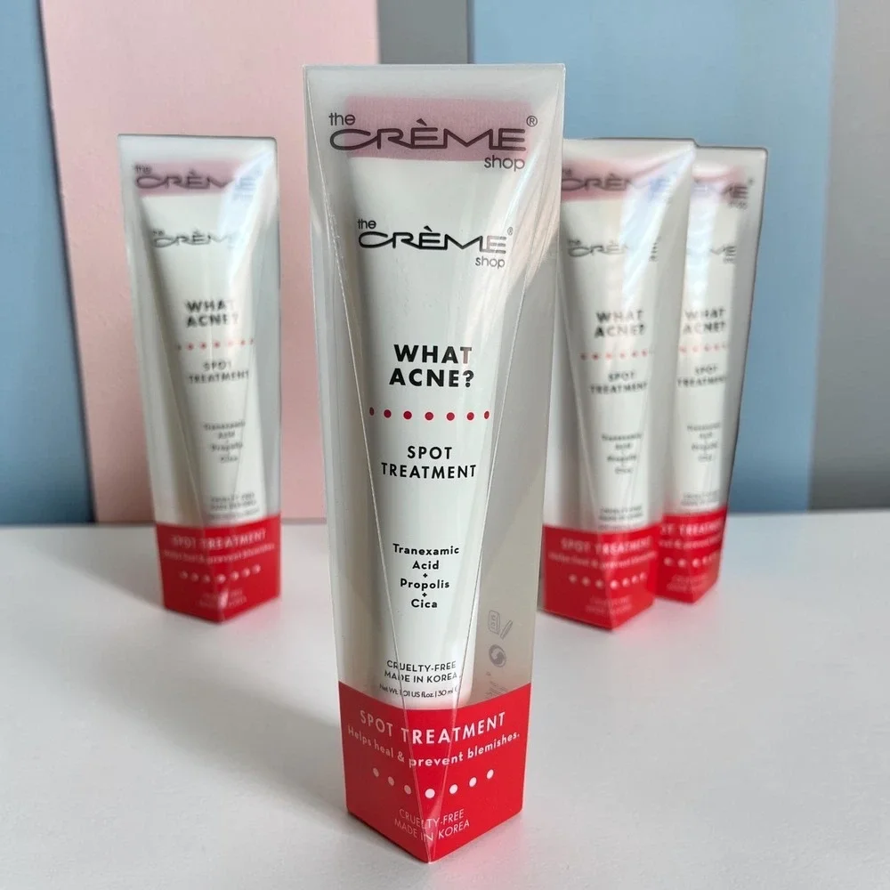 The Creme Shop What Acne? Spot Treatment Blemish & Dark Spots 4 Pack New in Box